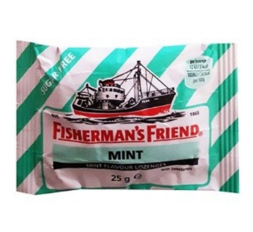 פישרמנס סוכריות בטעם מנטה ללא סוכר 