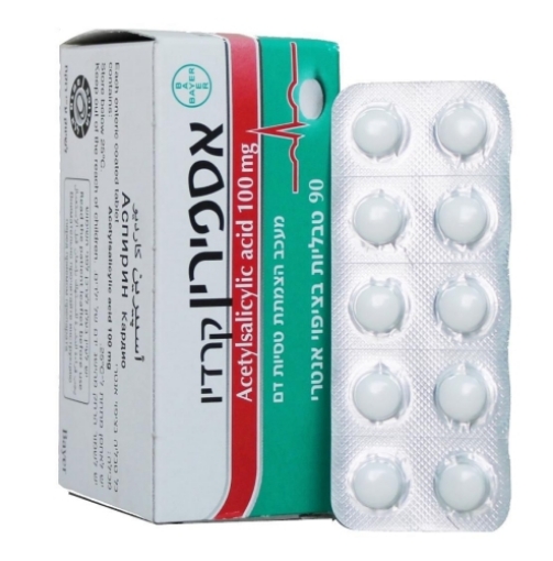 אספירין קרדיו 100 מ"ג