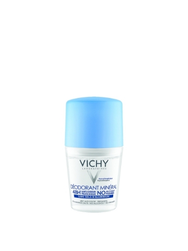 דאודורנט רול-און מינרלי לנטרול ריח הזיעה עד 48 שעות