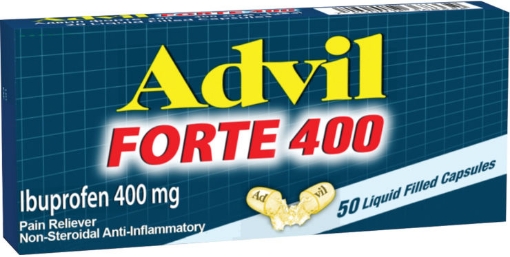 אדוויל קפסולות ליקוויד 400 מ"ג - פורטה