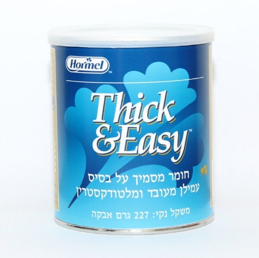 THICK & EASY חומר מסמיך על בסיס עמילן מעובד ומלטודקסטרין