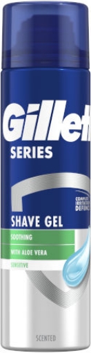 ג'ילט ג'ל גילוח מרגיע לעור רגיש