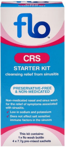 ערכת שטיפה לאף ולסינוסים FLO CRS