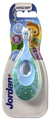 תמונה של ג'ורדן מברשת שיניים לילדים 0-2 סטפ 1