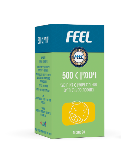 תמונה של ויטמין C 500 מ"ג FEEL
