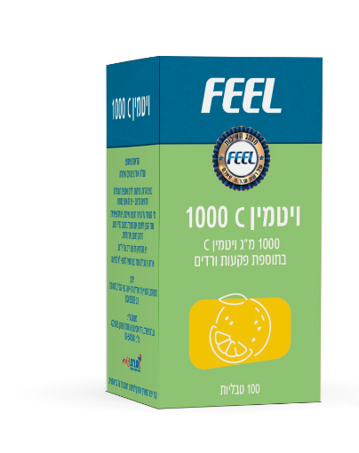 תמונה של ויטמין C 1000 מ"ג FEEL